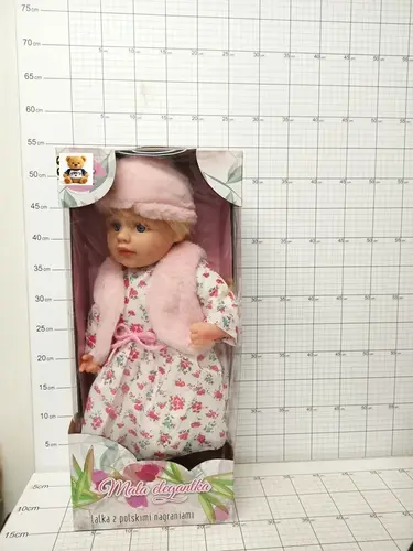 LALKA DŁUGIE WŁOSY 5 UBRAŃ,J.POLSKI     5905172635164