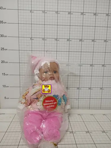 LALKA Z DŹWIĘKIEM 30CM W FOLII          5900949477176