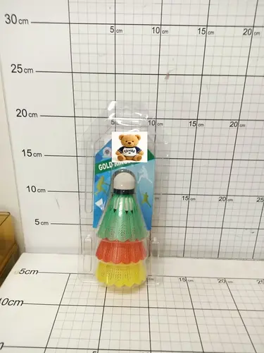 LOTKI DO BADMINTONA KOLOR 3SZT          5902414015036