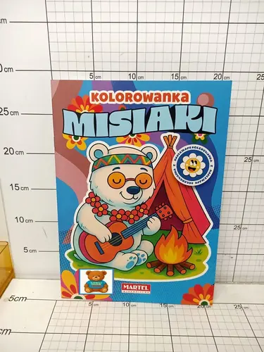 MART.KOLOROWANKA HIP MISIAKI Z NAKLEJK. PKWIU49030000 9788368520651