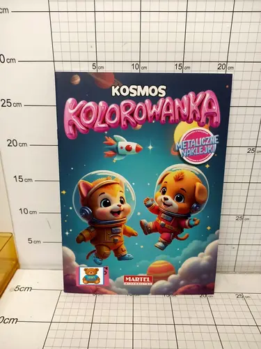 MART.KOLOROWANKA Z NAKLEJKAMI           METALICZNYMI KOSMOS PKWIU49030000       9788368520330