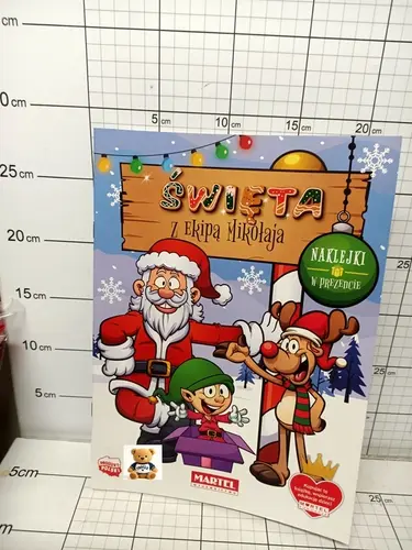 MART.ŚWIĘTA Z EKIPĄ MIKOŁAJA            Z NAKLEJKAMI 9788367668 PKWIU49030000