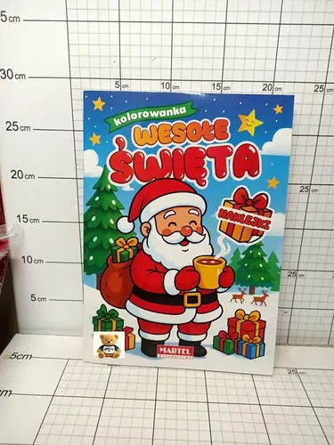 MART.WESOŁE ŚWIĘTA Z NAKLEJKAMI         9788368520514 PKWIU49030000