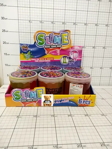 MASA MAGICZNA SLIME 3 KOLORY             OP-6 CENA ZA 1 SZT!!! 5901353684563
