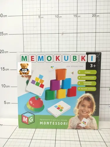 MULTI.MONTESSORI GRA I ZABAWKA EDUK.    MEMOKUBKI 5903796605952