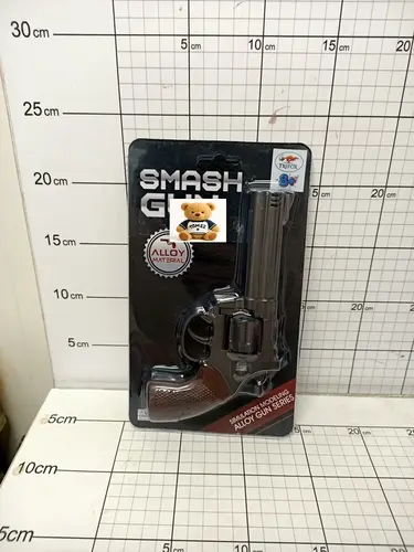 PISTOLET METALOWY NA SPŁONKĘ            5901353120634