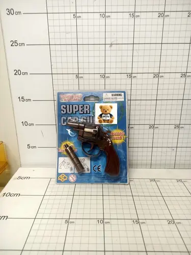 PISTOLET METALOWY NA SPŁONKĘ            5907187906031