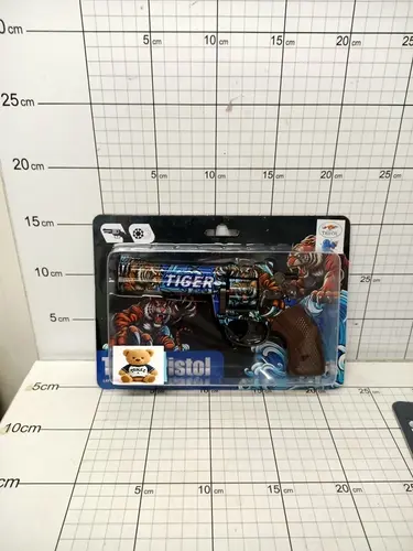 PISTOLET METALOWY NA SPŁONKĘ TIGER      5901353120641