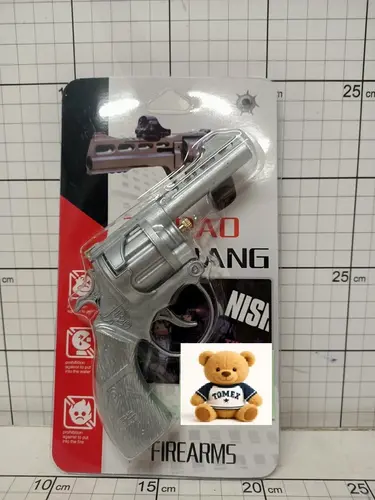 PISTOLET NA SPŁONKĘ METAL 5900949496580