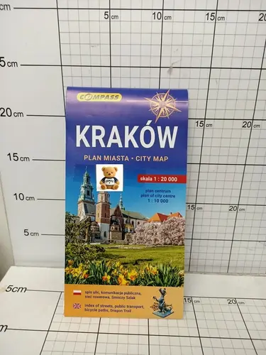 PLAN MIASTA-KRAKÓW 1:20 000             978838184988