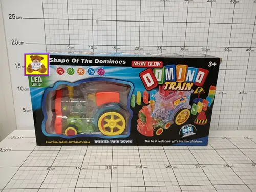 POCIĄG ROZKŁADAJĄCY DOMINO 5901271614185