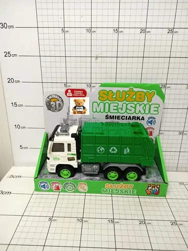 POJAZD MIEJSKIE SŁUŻBY ŚMIECIARKA B/O   5904730143929