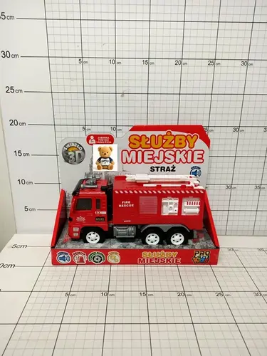 POJAZD MIEJSKIE SŁUŻBY STRAŻ POŻARNA    B/O 5904730143912