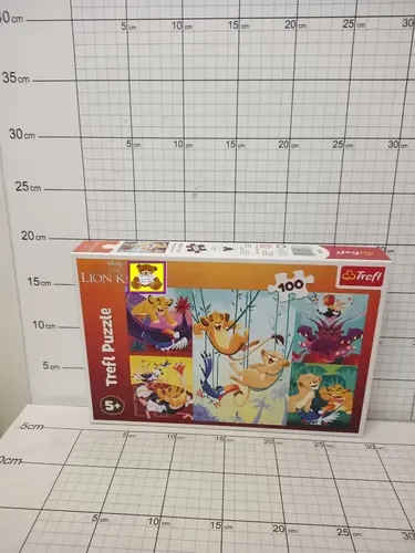 PUZZLE 100 DZIELNY KRÓL LEW TREFL       5900511164787