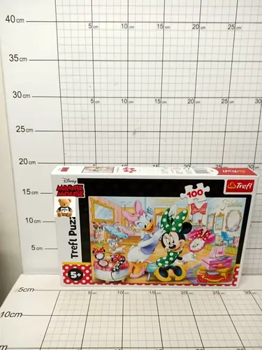 PUZZLE 100 MINNIE W SALONIE KOSMETYCZNYMTREFL 5900511163872