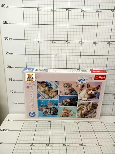 PUZZLE 100 W KOCIM ŚWIECIE TREFL        5900511164206