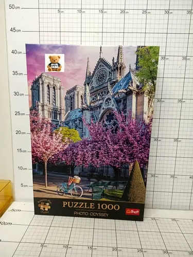 PUZZLE 1000 KATEDRA NOTRE-DAME W PARYŻU TREFL 5900511108583