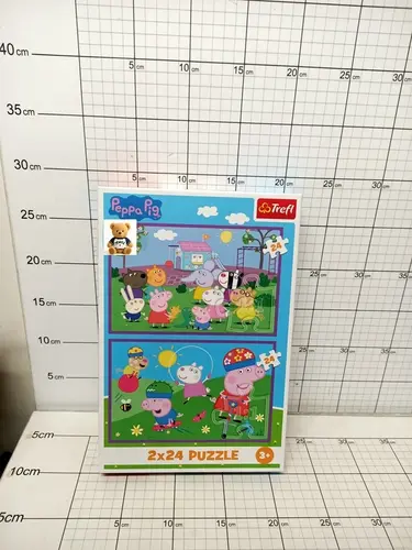 PUZZLE 2X24 PEPPA NA PLACU ZABAW        5900511344356