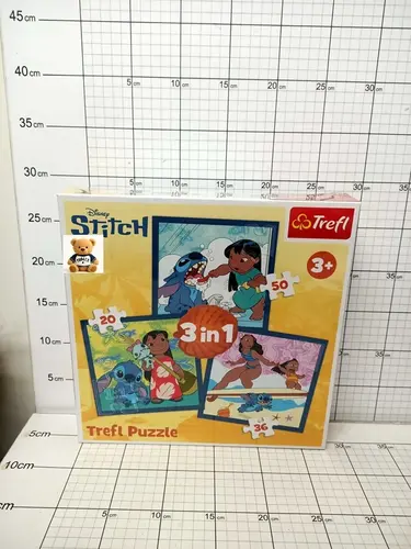 PUZZLE 3w1 CZAS ZE STITCHEM TREFL       5900511348965