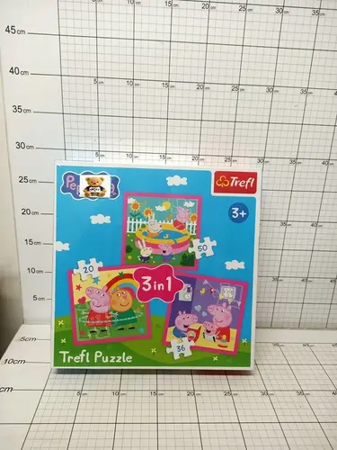 PUZZLE 3W1 PEPPA I PRZYJACIELE TREFL    5900511348736