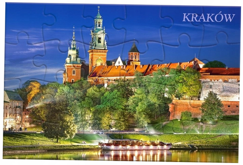 PUZZLE POCZTÓWKA 24EL.WAWEL             5904438900411