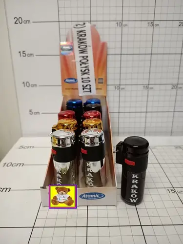 REZ ZAPALNICZKA BRELOK GOLD/SILVER BLACK(552) ZBR05 OP-10,CENA ZA 1 SZT!!!