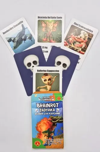 RODZINNA GRA KARCIANA BRAINROT ZADYMKA  5906018031553
