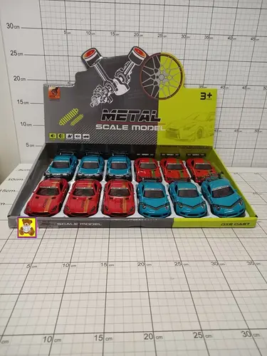 SAMOCHÓD SPORTOWY METAL ŚW./DŹW.OP-12,  CENA ZA 1 SZT!!! 6900313572826