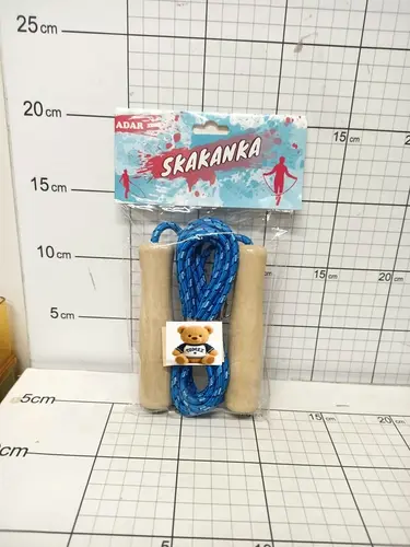 SKAKANKA SZNUREK,RĄCZKI DREWNO          KK5901271454439
