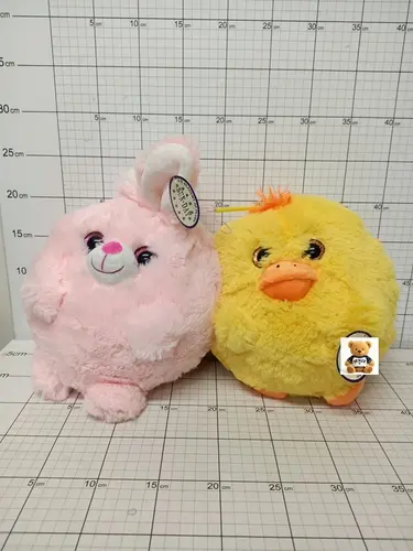 SUN KULA ZWIERZĘTA KACZKA I ZAJĄC 20CM  5904073149824