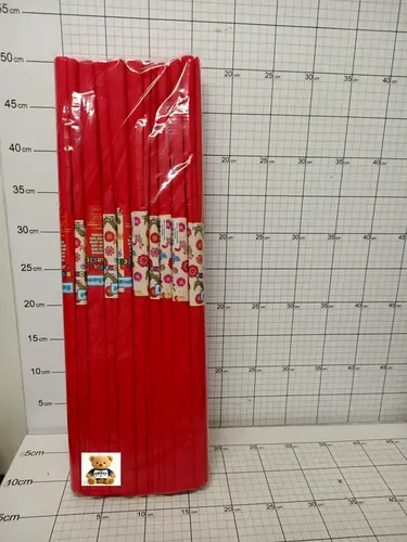 SZK.BIBUŁA MARSZCZONA NR.07 CZERWONA    10SZT ,CENA ZA OP !!! 5907776078460