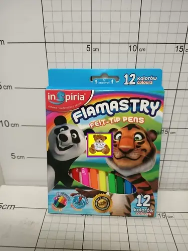 SZK.INSPIRA-FLAMASTRY 12KOL.            5902414003842