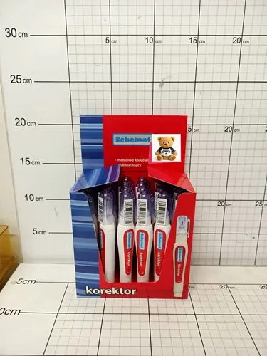 SZK.KOREKTOR METALOWA KOŃCÓWKA 7ML      OP-24,CENA ZA 1 SZT!!! 5907776076671