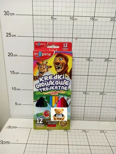 SZK.KREDKI TRÓJKĄTNE 12KOL.INSPIRA      KK5902414003934