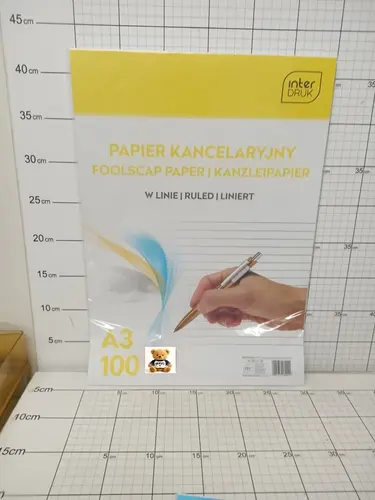 SZK.PAPIER KANCELARYJNY A3 100= 1x15