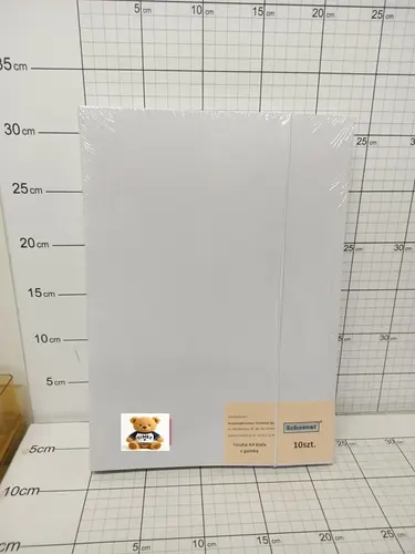 SZK.SCHEMAT TECZKA Z GUMKĄ A4 BIAŁA     5906961121363 OP-10 CENA ZA 1 SZT!!!