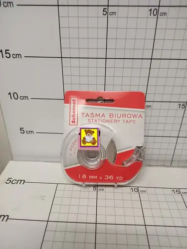 SZK.TAŚMA Z OBCINACZEM 18MMx36YD        5907776075018