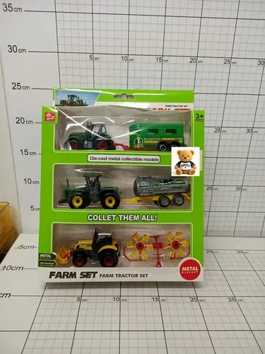 TRAKTOR Z MASZYNĄ ROLNICZĄ ZESTAW 3SZT  5907195803650