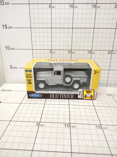 WELLY MODELE 1:34-1:35 JEEPWILLYS PICKUPOLD-TIMER 5900360008805,5900360008843,  5900360004500 43822