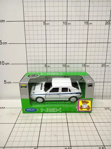 WELLY MODELE 1:34-1:35 LANCIA DELTA HF  INTEGRALE EVOLUZIONE MARTINI 5 5900360008805,5900360008843, 5900360004500 43831