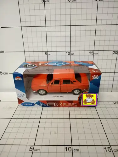 WELLY-MODELE 1:34-1:39 SKODA 105 L      6900360028567,5900360008805,            5900360008843  43825