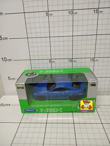 WELLY-MODELE LEXUS RC F  1:34           5900360008805,5900360008843,            5900360008768 43745