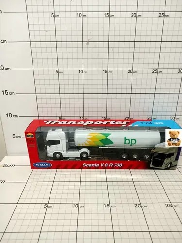 WELLY TRUCK 1:64 SCANIA V8 R730 BP OIL  58016 4891761580162