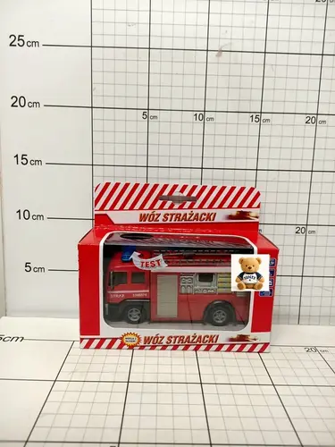 WÓZ STRAŻACKI 11CM Z GŁOSEM             5902447027457