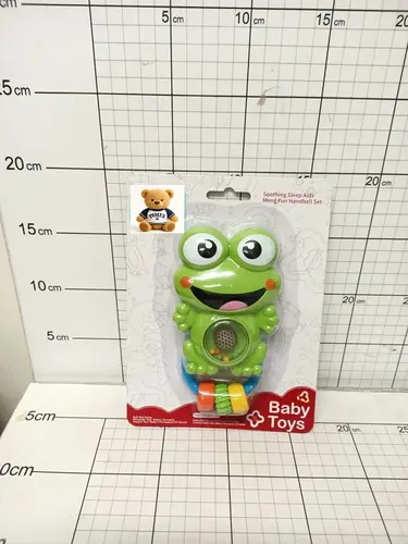 ZABAWKA DLA MALUCHA GRZECHOTKA ŻABA     ŚW./DŹW. 5902496215096