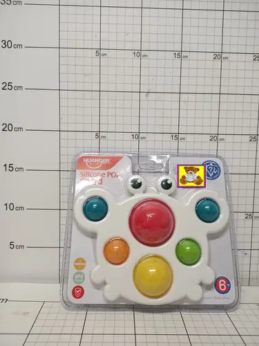 ZABAWKA DLA MALUCHA POP IT KRABIK       5902496193400