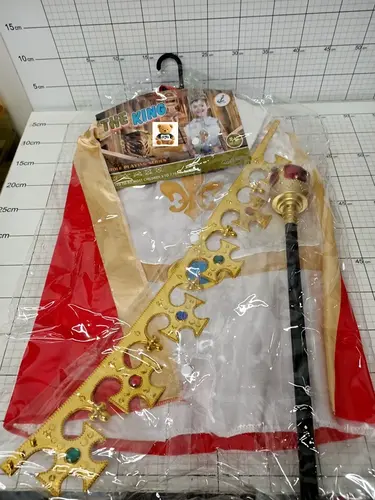 ZESTAW STRÓJ KRÓLA BERŁO,KORONA         5901353687229