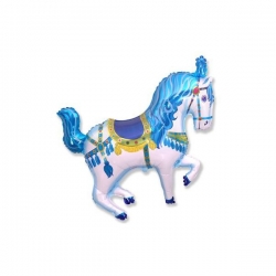 KON CYRKOWY NIEBIESKI