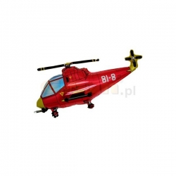 HELIKOPTER CZERWONY